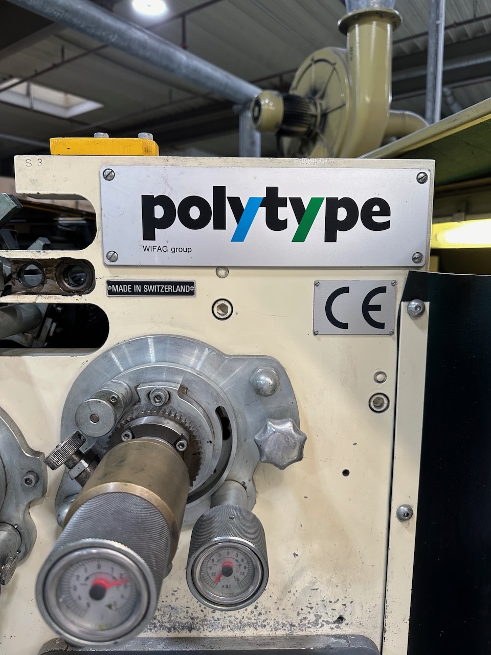 Polytype 611/ 916. 8-Color Cup Printer